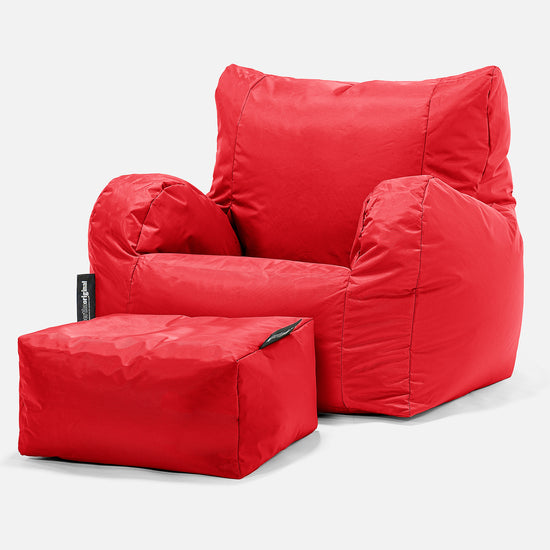 Zitzak Fauteuil - SmartCanvas™ Rood 02