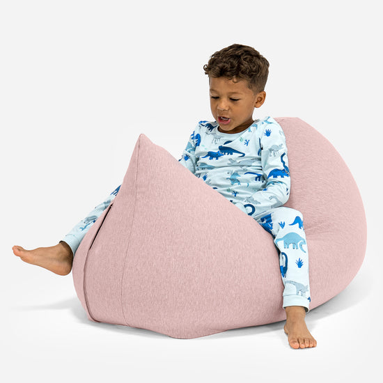 Kinderzitzak Tall 2-6 jaar oud - Stretchy Katoen Baby Roze 02