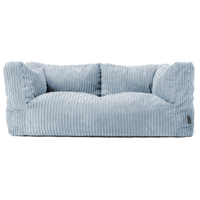 Albert' 2-zitsbank Zitzak - Corduroy Baby Blauw 01