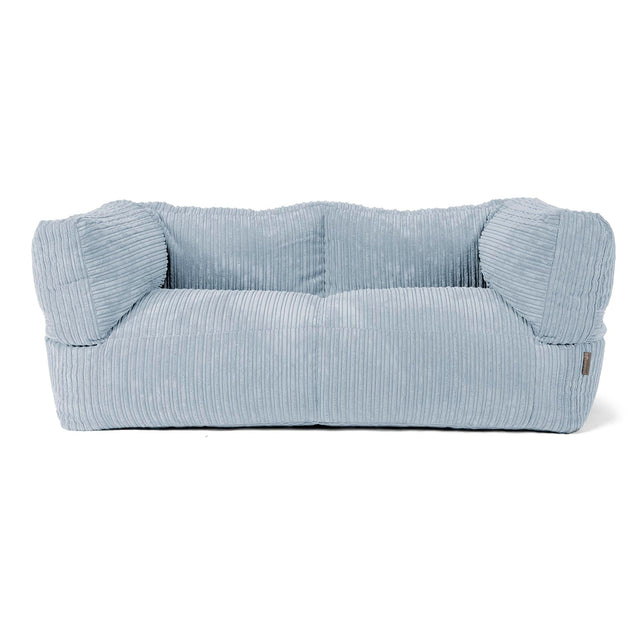 Albert' 2-zitsbank Zitzak - Corduroy Baby Blauw 01