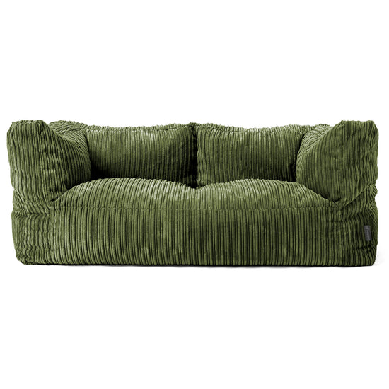 Albert 2-zitsbank Zitzak - Corduroy Bosgroen 01