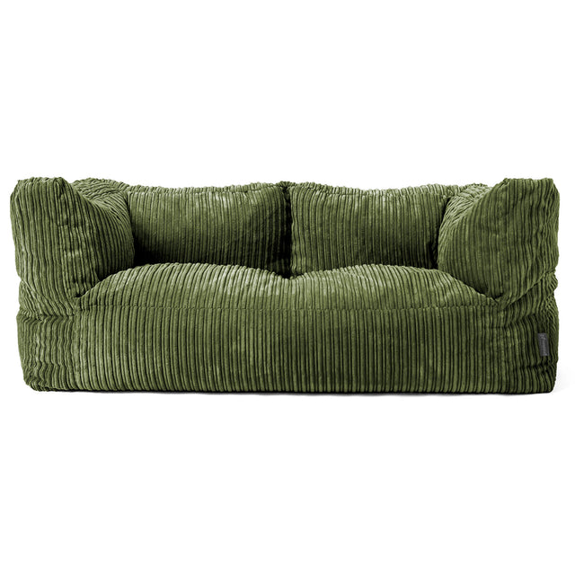 Albert 2-zitsbank Zitzak - Corduroy Bosgroen 01