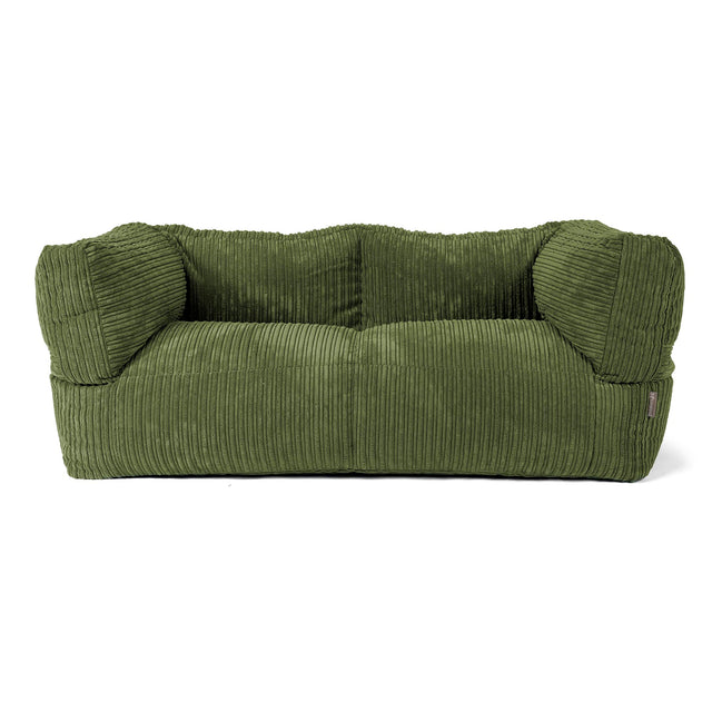 Albert 2-zitsbank Zitzak - Corduroy Bosgroen 01