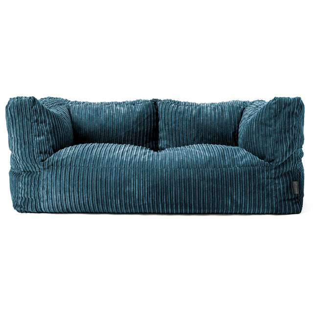 Albert' 2-zitsbank Zitzak - Corduroy Marineblauw 01