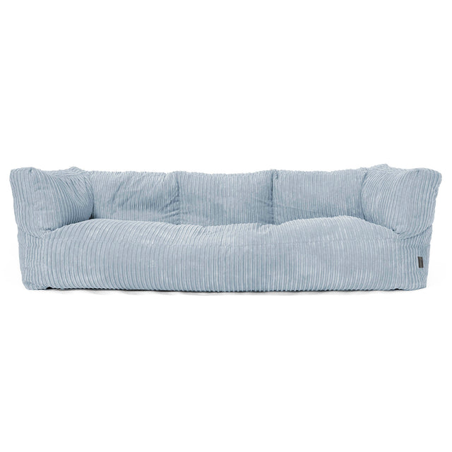 Albert' 3-zitsbank Zitzak - Corduroy Baby Blauw 01