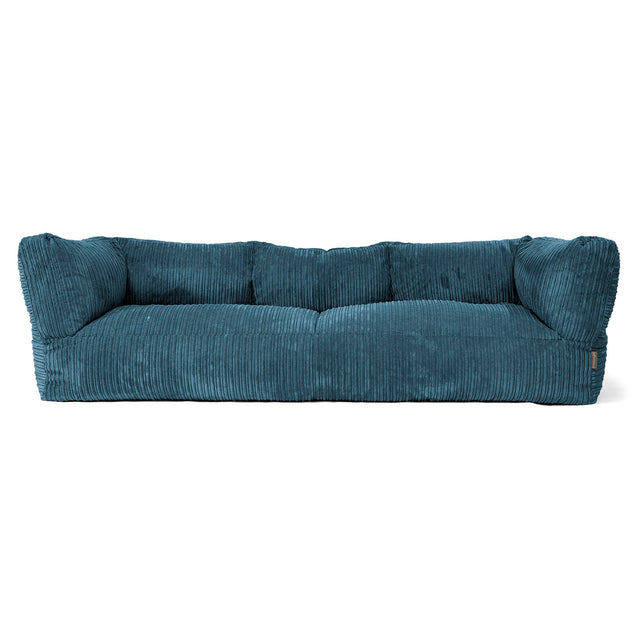 Albert' 3-zitsbank Zitzak - Corduroy Marineblauw 01