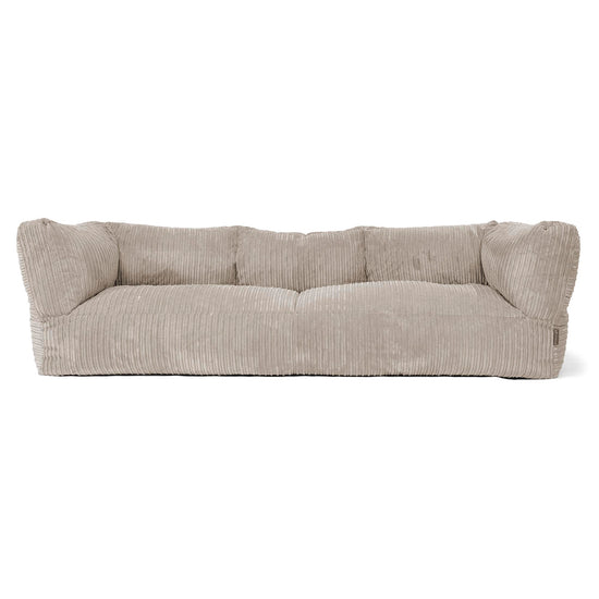Albert' 3-zitsbank Zitzak - Corduroy Mink 01