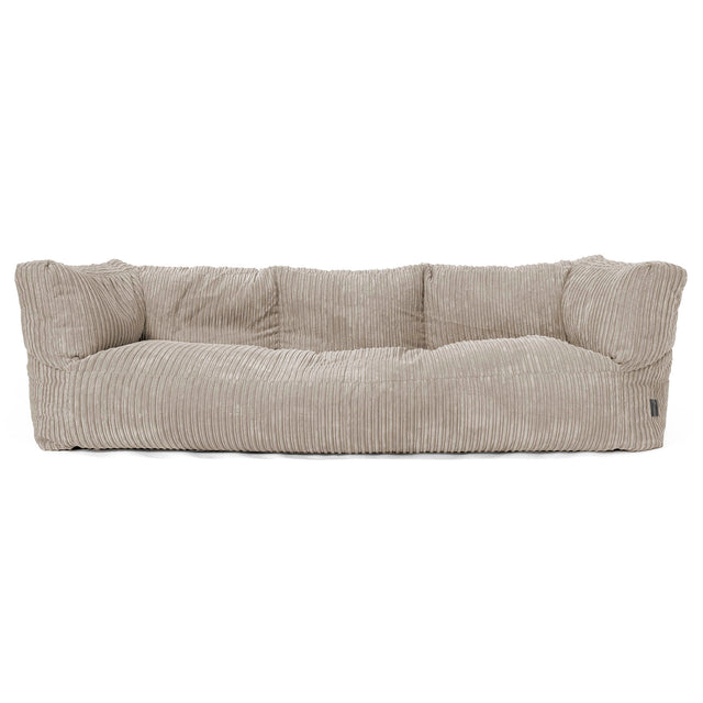 Albert' 3-zitsbank Zitzak - Corduroy Mink 01