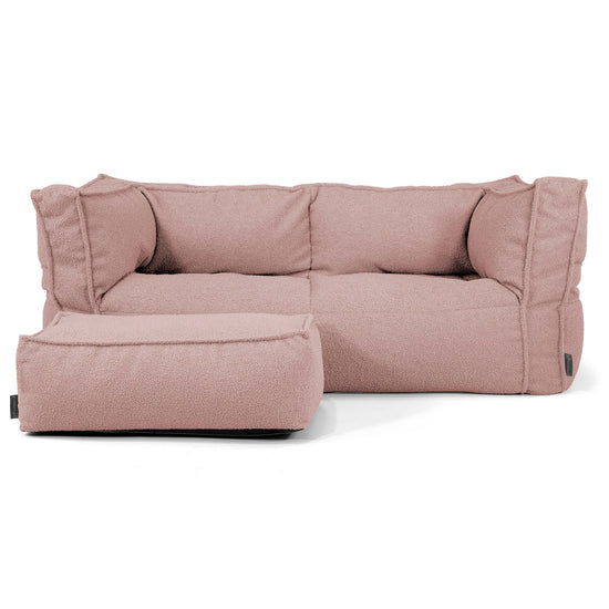 Albert 2-zitsbank Zitzak - Boucle Roze_02
