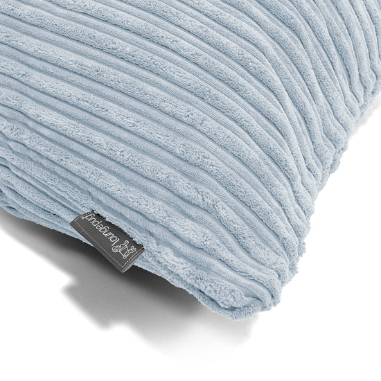 CloudSac 50 Gigantische Kussen met Vezel-latex Vlokvulling 40 x 80cm - Corduroy Baby Blauw 02