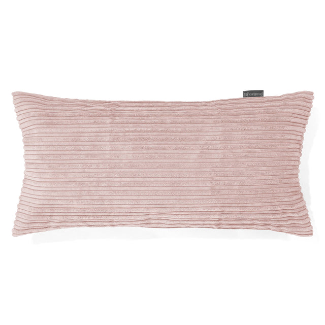 CloudSac 50 Gigantische Kussen met Vezel-latex Vlokvulling 40 x 80cm - Corduroy Blozen Roze 01