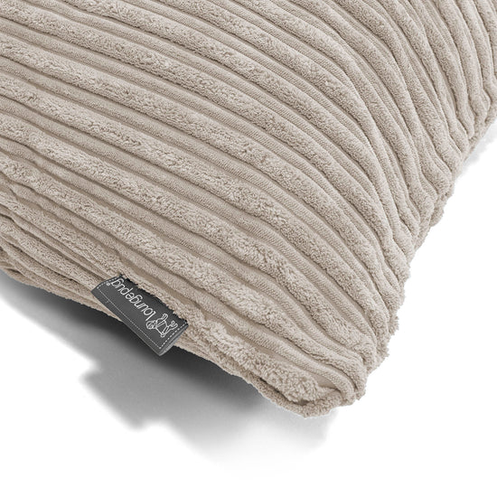 CloudSac 50 Gigantische Kussen met Vezel-latex Vlokvulling 40 x 80cm - Corduroy Mink 02