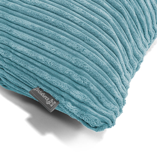 CloudSac 50 Gigantische Kussen met Vezel-latex Vlokvulling 40 x 80cm - Corduroy Petrol 02