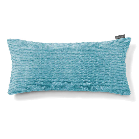 CloudSac 50 Gigantische Kussen met Vezel-latex Vlokvulling 40 x 80cm - Pompom Petrol 01