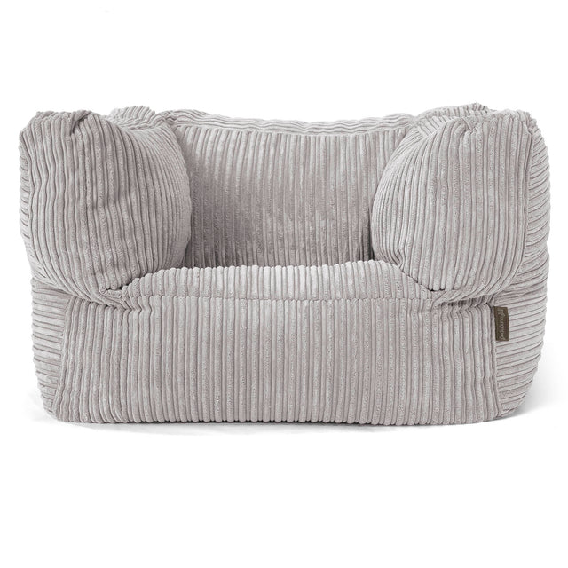 Albert Zitzak Fauteuil - Corduroy Zilvergrijs 01