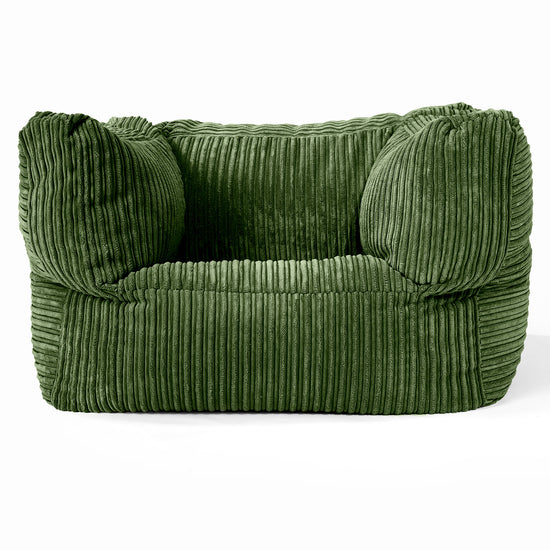 Albert Zitzak Fauteuil - Corduroy Bosgroen 01