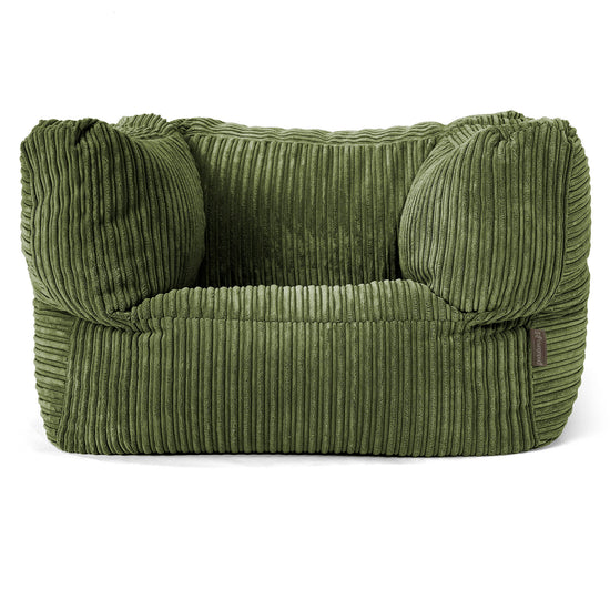 Albert Zitzak Fauteuil - Corduroy Bosgroen 01