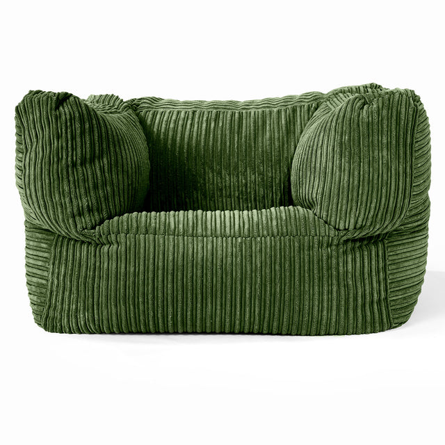 Albert Zitzak Fauteuil - Corduroy Bosgroen 01