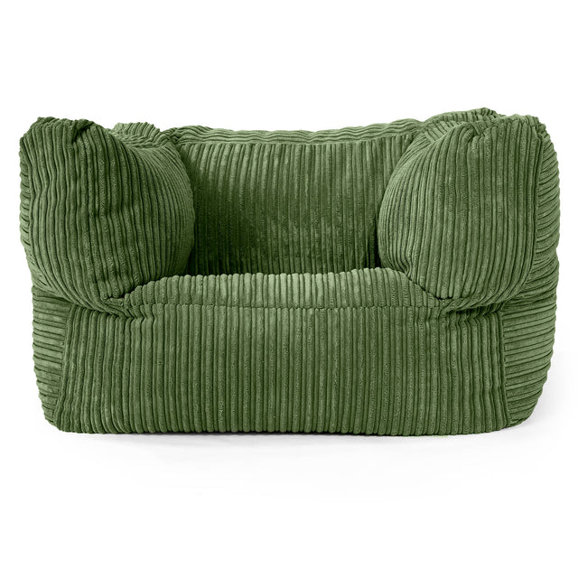 Albert Zitzak Fauteuil - Corduroy Bosgroen 01