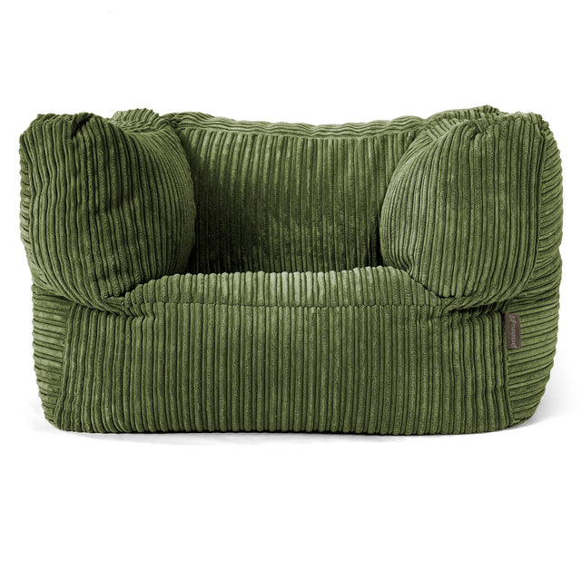 Albert Zitzak Fauteuil - Corduroy Bosgroen 01