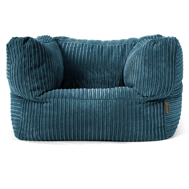 Albert Zitzak Fauteuil - Corduroy Marineblauw 01