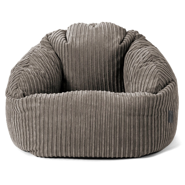 Zitzakstoel Bubble - Corduroy Graphite Grijs 01