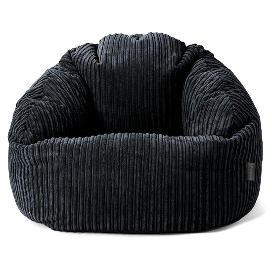Zitzakstoel Bubble - Corduroy Zwart 01