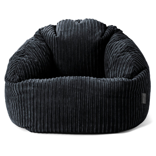 Zitzakstoel Bubble - Corduroy Zwart 01