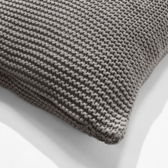 Kussen 47 x 47cm - 100% Katoenen Ellos Grijs 02