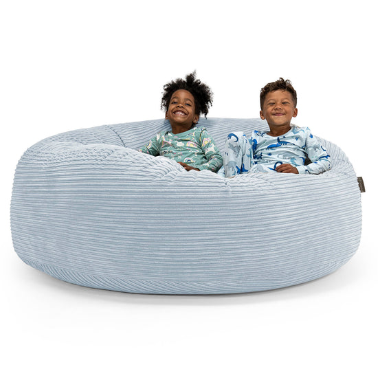 Enorme Kinderzitzak Gezinsformaat 3-14 jaar oud - Corduroy Baby Blauw 01