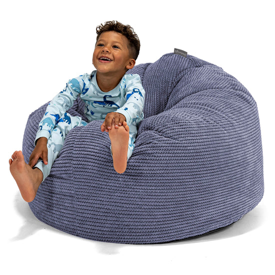 Enorme Snuggle-kinderzitzak 3-8 jaar oud - Pompom Paars 01