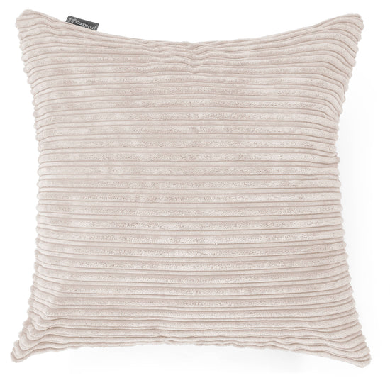 Extra Grote Kussen 70 x 70cm - Corduroy Ivoor 01