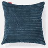 Extra Grote Kussen 70 x 70cm - Corduroy Marineblauw 01