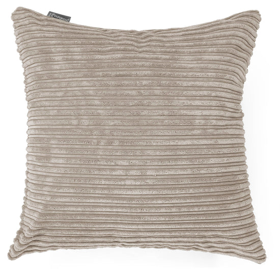 Extra Grote Kussen 70 x 70cm - Corduroy Mink 01