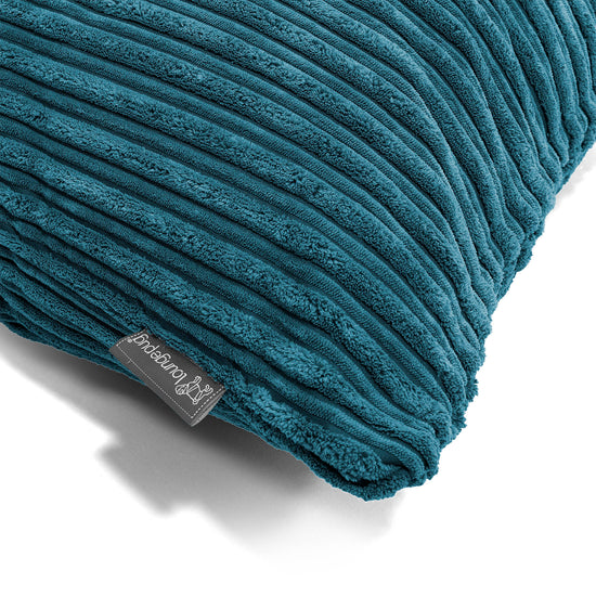 Extra Grote Kussen 70 x 70cm - Corduroy Teal 03