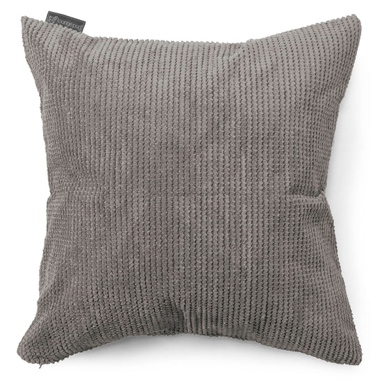 Extra Grote Kussen 70 x 70cm - Pompom Antraciet 01