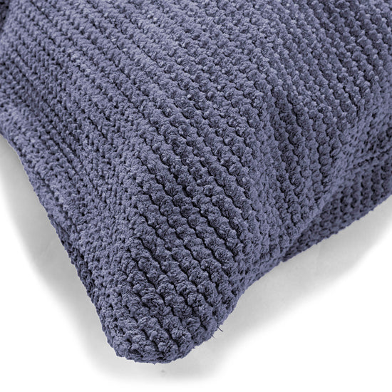 Extra Grote Kussen 70 x 70cm - Pompom Paars 03