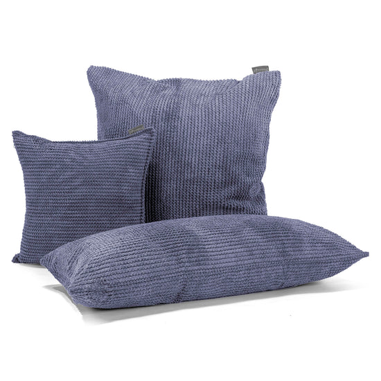 Extra Grote Kussen 70 x 70cm - Pompom Paars 04