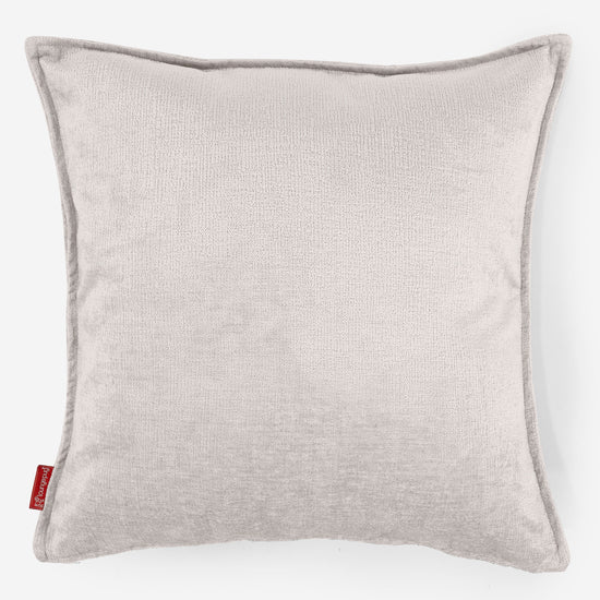 Extra Grote Kussenhoes 70 x 70cm - Chenille Crème 01