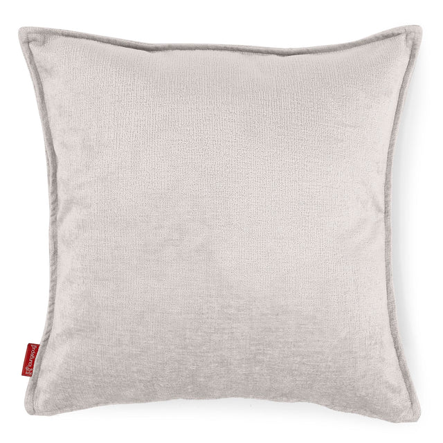 Extra Grote Kussenhoes 70 x 70cm - Chenille Crème 01