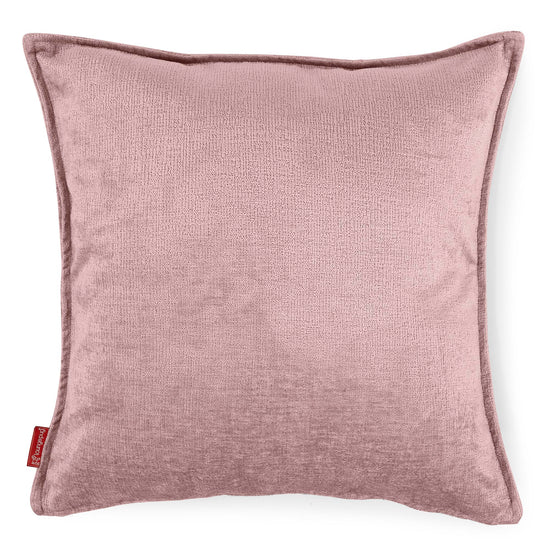 Extra Grote Kussenhoes 70 x 70cm - Chenille Roze 01