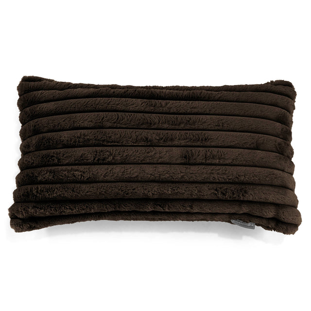 Gigantische Langwerpige Kussenhoes 40 x 80cm - Ultra Pluche Corduroy Sabel 01