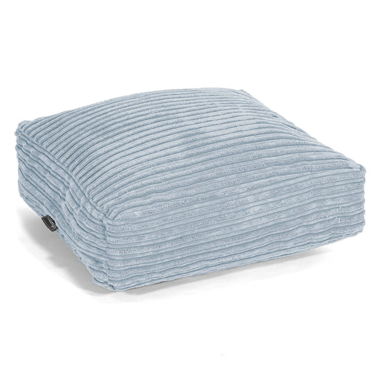 Groot Vloerkussen - Corduroy Baby Blauw 01