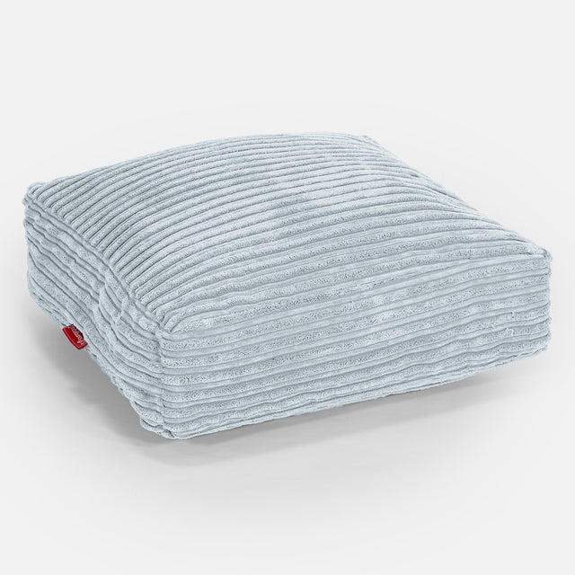 Groot Vloerkussen - Corduroy Baby Blauw 01