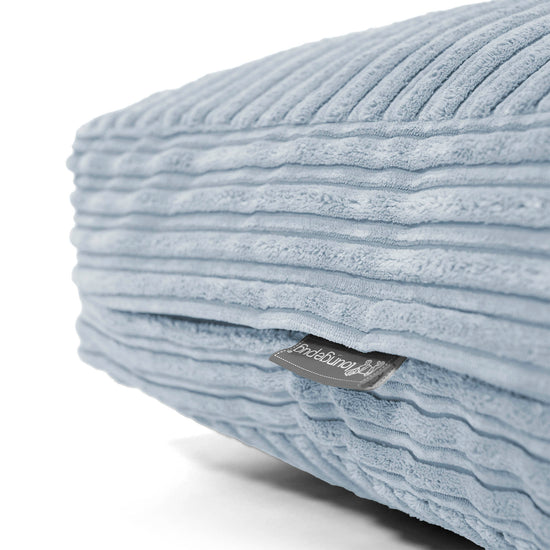Groot Vloerkussen - Corduroy Baby Blauw 02
