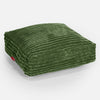 Groot Vloerkussen - Corduroy Bosgroen 01