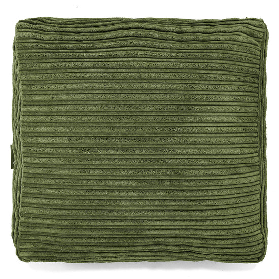 Groot Vloerkussen - Corduroy Bosgroen 03