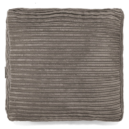 Groot Vloerkussen - Corduroy Graphite Grijs 03