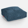 Groot Vloerkussen - Corduroy Marineblauw 01