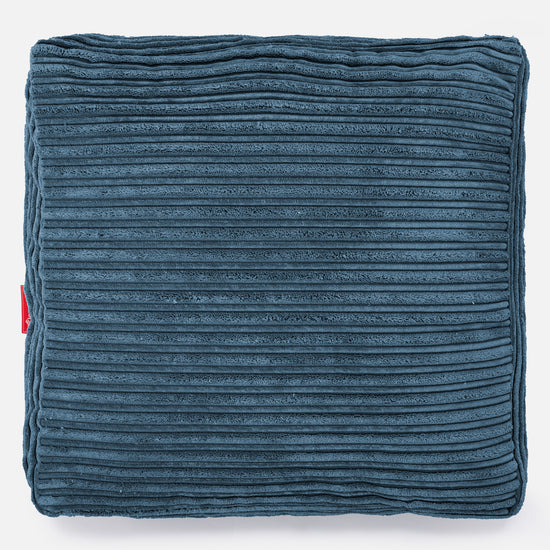 Groot Vloerkussen - Corduroy Marineblauw 03